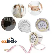 Chest Retractable Measure 1.5m Body Fat Soft Ruler Caliper Tape Measure Waist