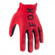 FOX FLEXAIR Off-Road Motorcycle Gloves Men Adjustable Fit - Red