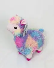 Kellytoy Plush Alpaca 10” Stuffed Animal Multicolor Age 3+ NWT