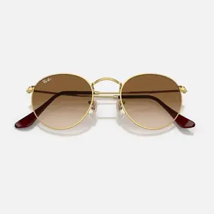 【RayBan 雷朋】經典圓形太陽眼鏡(RB3447-001/51 53mm)