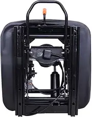 QccHieUs Universal Truck Seat Air Shock Absorber Base with Sliding Rail Multipurpose Adjustable for Tractor RV Easily Install