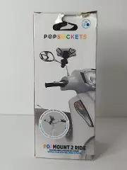 PopSockets PopMount 2 Ride Scooter & Bicycle Mount - Black