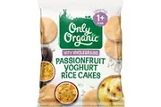Only Organic Yoghurt Rice Cakes Passionfruit Yoghurt 60g
