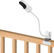 AOZTSUN Baby Monitor Mount, Compatible with Owlet Cam/Duo & Other Cameras, 15.7in Flexible Clip, Wall Mount, Metal, Adjustable