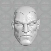 Amazo v1 New Earth custom head for McFarlane DC Multiverse & other figures