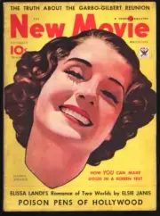 MAG: New Movie1 2/1933-Norma Shearer Clarke Moore-Will Rogers-Spencer Tracy-M...