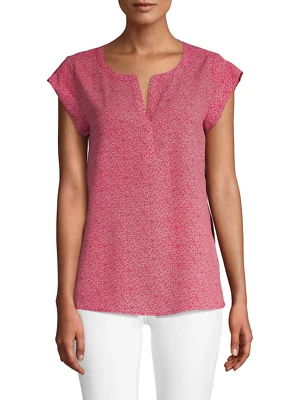 JOIE Tashi Floral Print Silk Blouse, XSmall