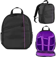 Labymos Small Camera Backpack Outdoor Camera Bag Water-resistant Shock-proof Camera Case Replacement for Nikon DSLR/SLR/Mirrorless Cameras