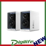 Edifier QR65 Bluetooth Desktop Speakers Hi-Res Audio with GaN 65w Charger White