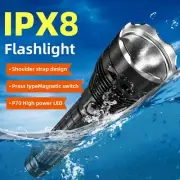 Super Bright Diving Flashlight Recharging Outdoor Camping Hiking Tactical Torch