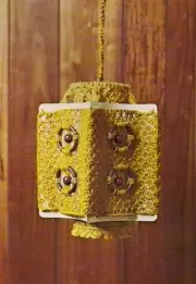 Vintage Macrame Swag Hanging Lamp Pattern #NB1 Knotty but Nice 1970s Craft Book