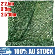 2m-10m Shooting Camouflage Woodland Camo Netting Hunting Hide Army Camping Net