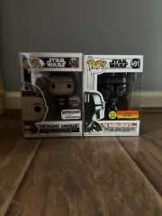 STAR WARS FUNKO POP BUNDLE- 525 PADME AMIDALA AND 491 THE MANDALORIAN