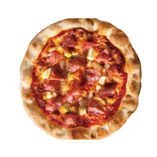 【金品】雙倍起司-香腸切達起司 8吋披薩 260g/盒(Pizza/披薩/比薩/冷凍食品/點心/晚餐)