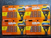 Gillette Fusion 5 Blade Cartridges Fusion5 4 x 12 packs