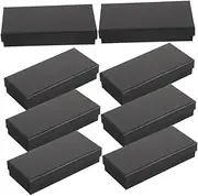 ROMISBABA 8Pcs Elegant Watch Packaging Box Classic Travel Case with Soft Interior for Safe Storage Display of Watches and Protecting Accessories