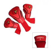 NCAA Louisville Cardinals Golf Contour Head Covers, Set of 3
