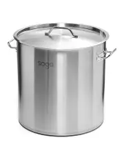 [SOGA] Top Grade Thick Stockpot 50L in Stainless Steel