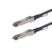 StarTech MSA Compliant QSFP+ Direct-Attach Twinax Cable - 3 m (9.8 ft) QSFP40GPC3M