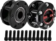 maXpeedingrods 1 Pair Locking Hubs 17 Spline for Isuzu Trooper for Holden Jackaroo Rodeo Colorado 8-97113446-PT