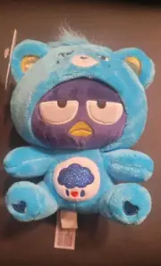 Hello Kitty And Friends X Care Bears Plush Collab Badtz Maru Grumpy Bear