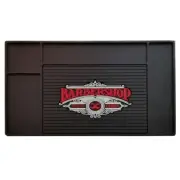 for Creative Barber Station Mat for Barber Shop Bar Kitchen Dining Table Sink
