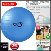 Professional Grade 65cm Exercise Ball - Heavy-Duty, Anti-Burst & Workout Ready