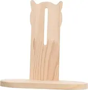 ifundom Hamster Wheel Base Wooden Rotating Wheel Bracket Stand Mute Design for Portable Lightweight Exercise for Hamsters Gerbils Pets