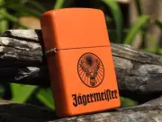 Jagermeister Zippo Lighter - European - Jägermeister - Jager - Rare - Jägerbomb