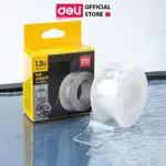 DELI 防水透明雙面膠帶納米雙面膠帶各種尺寸的任何表面膠帶