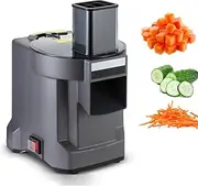 3-in-1 Electric Vegetable Chopper & Dicer – Commercial Food Processor with Blades for Dicing, Slicing, Shredding, Automatic Fruit Cutter for Onion, Potato, Carrot, Cucumbe
