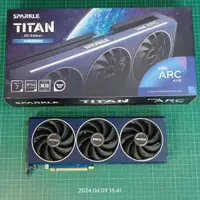 在飛比找蝦皮購物優惠-SPARKLE 撼與 Arc A770 TITAN 16G 