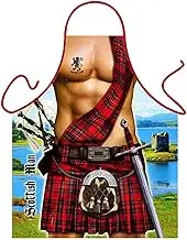 INCREDIBLE GIFTS Scottish Man Kitchen Cooking Apron