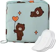 Sanitary Napkin Storage Bag | Large Capacity Oxford Cloth Pouch for Women | Travel-Friendly Period Bags Multi-Use for Feminine Care for Travelling, Business Trip, Working