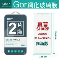 在飛比找樂天市場購物網優惠-GOR 9H 夏普SHARP Aquos R8 Pro/R8