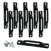 10pcs E-Track Single Slot Tie Downs E-Track Single Strap Tie Down Anchors Use...
