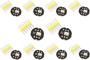 PAMEENCOS 10pcs INMP441 Omnidirectional Microphone Module MEMS High-Precision Low Power 24 Bit Data I2S Interface Digital Output High Sensitivity I2S Interface Supports ESP32