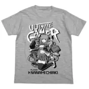 Cospa Danganronpa 3: The End of Kibogamine Gakuen Chiaki Nanami Gray T-shirt (M)