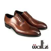 在飛比找momo購物網優惠-【Waltz】英倫紳士 經典雕花 真皮紳士鞋 皮鞋(2110