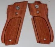 Smith and Wesson Model 39, 52, 439, 539, 639 grips Handmade Hardwood NEW