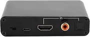 HDMI DAC Audio Converter, HDMI Audio Return Optical Coaxial Digital to Analog DAC Converter Adapter Amplifier for Home Theater, Teaching, Training Structure