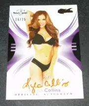 2015 Benchwarmer KAYLA COLLINS Signature #104 HOTTIE Gold Foil Auto/25 PLAYBOY