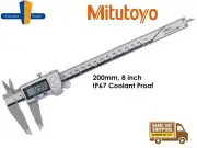 Mitutoyo Absolute Coolant Proof IP67 Digital Caliper 8 inch 0-200mm 500-753-20