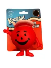 Dog Vinyl Chew Squeaker Toy ( KOOL-AID, OH YEAH MAN ) NEW