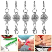 5 Pcs Locking Magnetic Clasps Chain Extenders for Jewelry Necklace