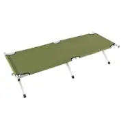 RHB-03A Portable Folding Camping Cot with Carrying Bag Army Green---