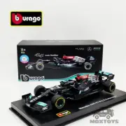 Bburago 1:43 2021 F1 Mercedes-AMG W12 E Performance W10 W07 Racing Diecast Car