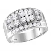 2 CTW-Diamond MENS BAND-S11