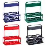 6 Cells Beer Bottle Carrier Drink Caddy Holder Foldable Soda Wine Rack Basket