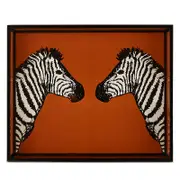 Jonathan Adler Zebra Lacquer Tray